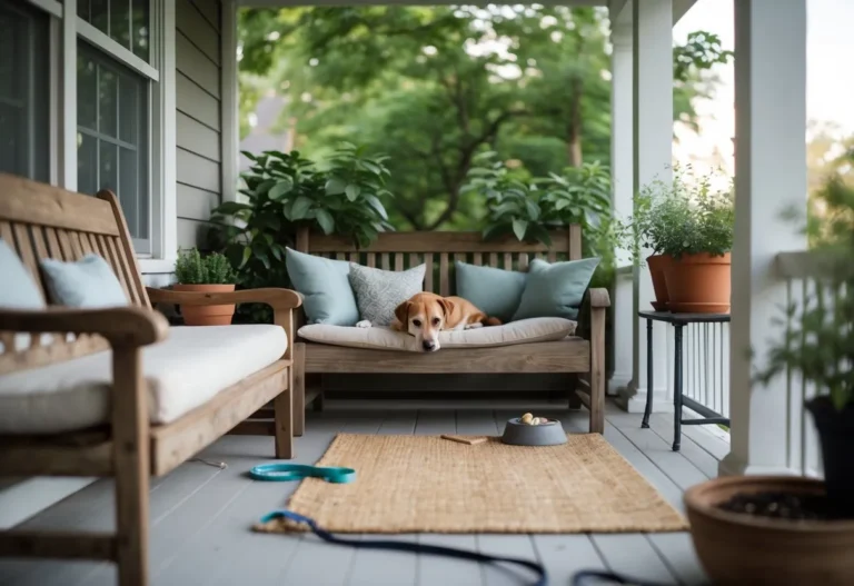 Dog-Friendly Patio and Porch Setup Ideas for Relaxing With Pets