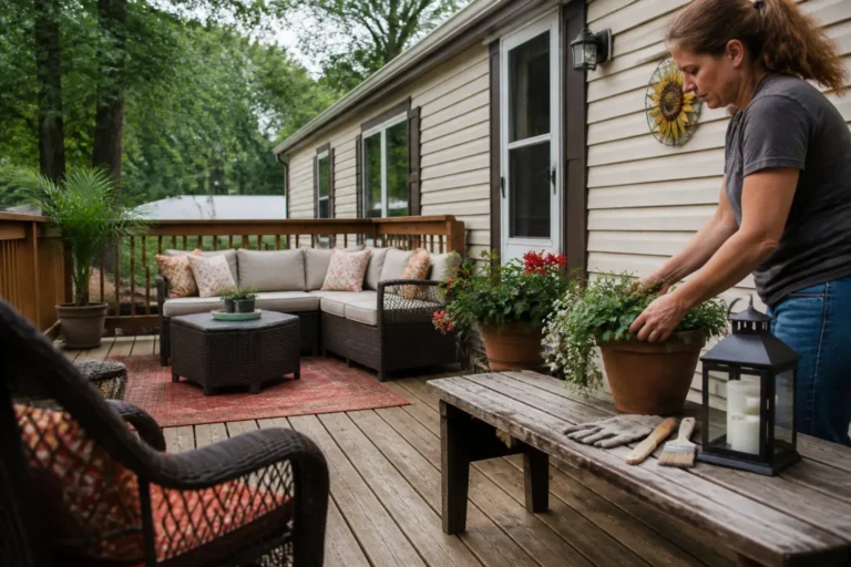 10 Mobile Home Deck Ideas That Transform Your Outdoor Living Spaces