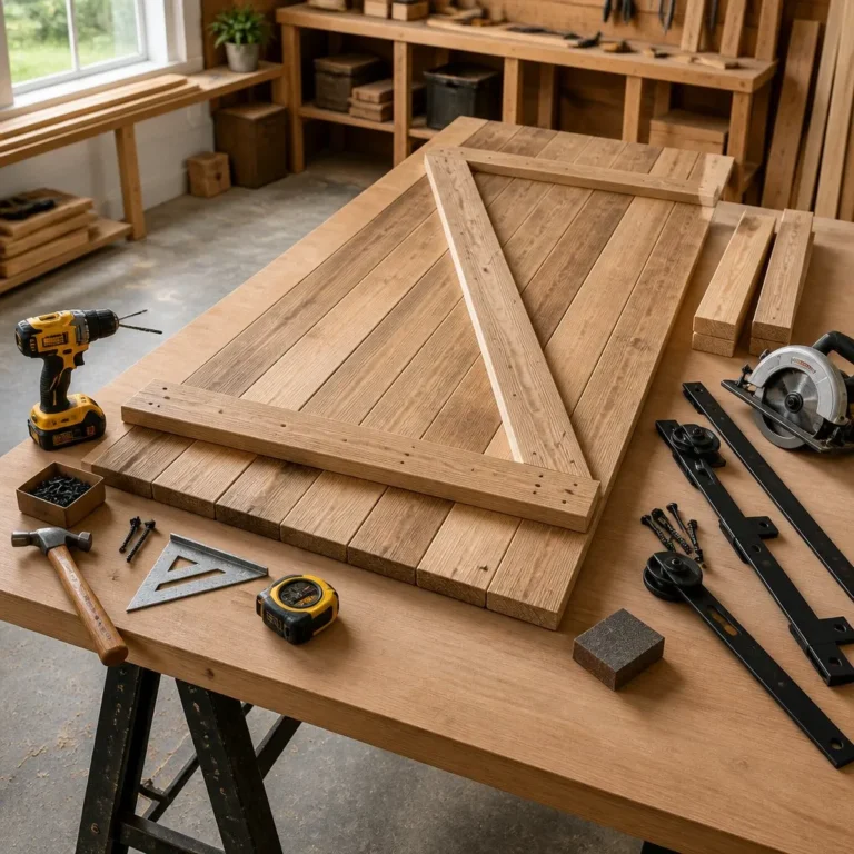 How to Build a Barn Door: Step-by-Step DIY Guide That Actually Works in 10 Easy Steps